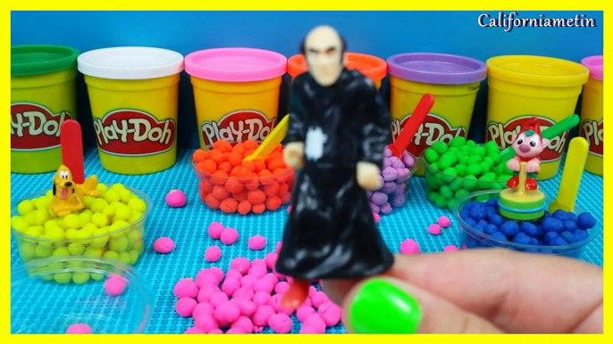 Play Doh Surprise Rainbow Ice Cream Dippin Dots Mickey Mouse Tigger Disney Princess Pluto