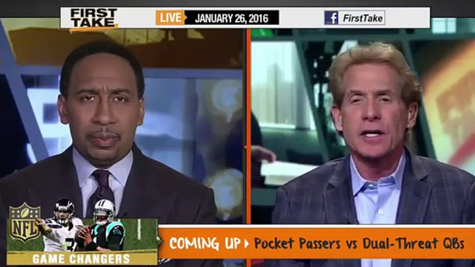 ESPN First Take - Stephen A. Smith Very Upset at Skip About Bill Belichick