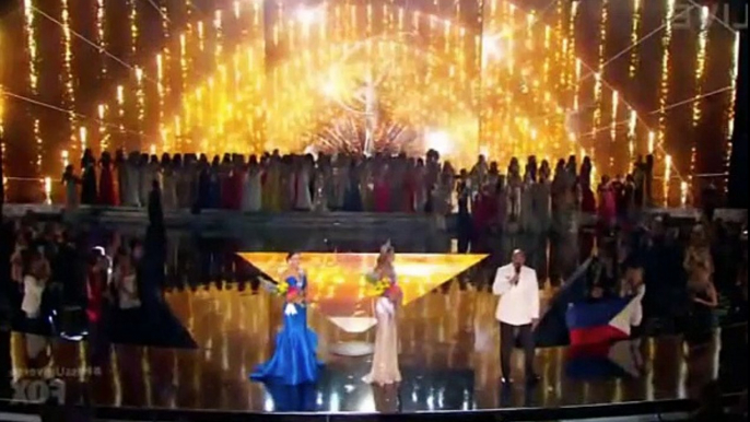 Steve Harvey Miss Universe FAIL 2015 Steve Harvey crowns Miss Colombia instead of Miss Phi