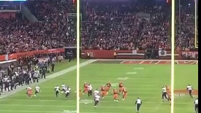 Browns Fan Loses His Shit After Game Losing Blocked FG