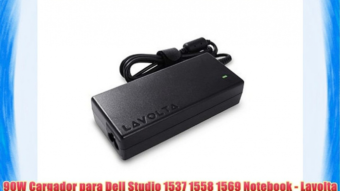 90W Cargador para Dell Studio 1537 1558 1569 Notebook - Lavolta Original Alimentaci?n Adaptador