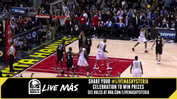 Taco Bell #LiveMasHYSTERIA: Korvers Clutch Three!