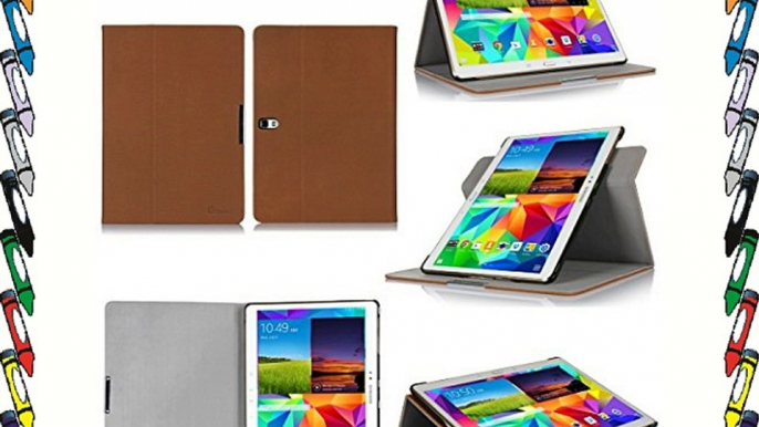 GearIt Samsung Galaxy Tab S 10.5 105 caso carcasas cubierta funda folio de piel - 360 rotaci?n