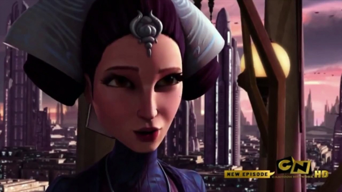 Anakin Reunites with Padmé Amidala Star Wars: The Clone Wars Full Scene 1080p HD