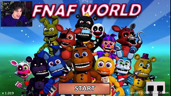 FNAF World #1 - OFFICIAL FIVE NIGHTS AT FREDDY'S RPG!  FNAF World Gameplay