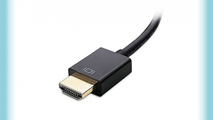 Cable Matters 113046 - Adaptador Activo chapado en oro HDMI a VGA Macho a Hembra con USB power