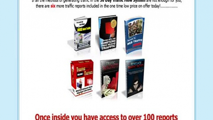 30 Day Traffic Flow - Complete Free Traffic Training Program