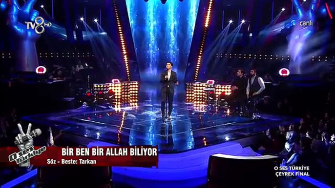 Aziz Kiraz - Bir Ben Bir Allah Biliyor   O Ses Türkiye Çeyrek Final