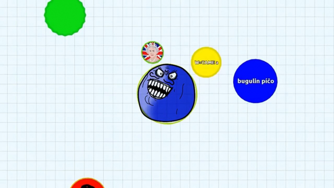 TROLLING PEOPLE IN AGARIO II (Funny Moments) - Agar.io