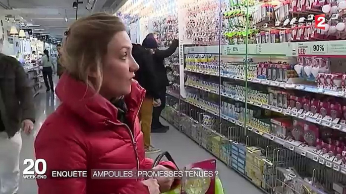 Ampoules : des promesses partiellement tenues