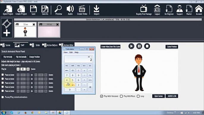 How to Use SWF Tab in Explaindio Video Creator 2.0 PRO