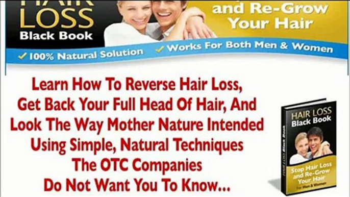 Hair Loss Black Book Review -scam or not - PDF Book Download - Free Hair Loss Black Book bonus!