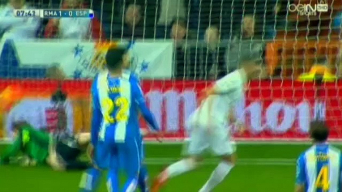 أهداف مباراة ريال مدريد وإسبانيول في الدوري الإسباني