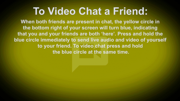 How to Video Chat on Snapchat