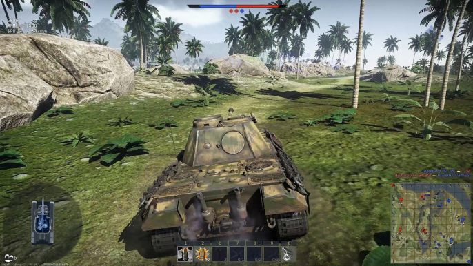 War Thunder: Tank Battle - Germany - Tier III - [Domination] Jungle