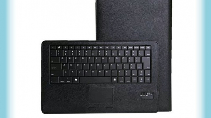 Lenk - Teclado inal?mbrico Bluetooth 3.0 con touchpad y soporte de cuero para Microsoft Surface