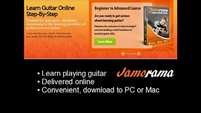 Jamorama Learn Guitar Product