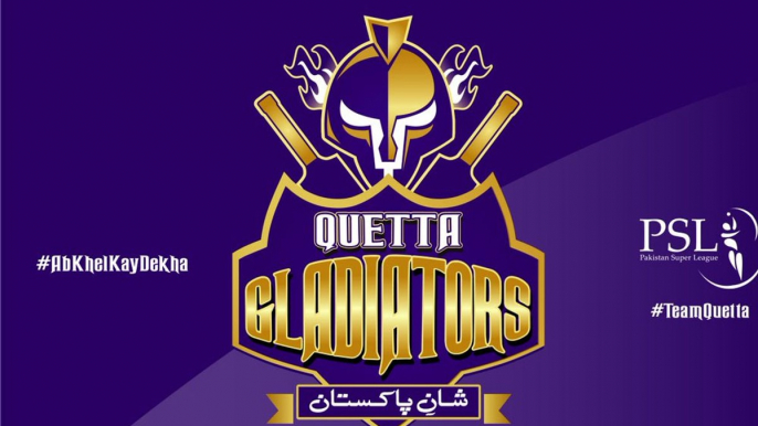 QUETTA GLADIATORS Official Anthem   Faakhir Mehmood & Fahim Allah