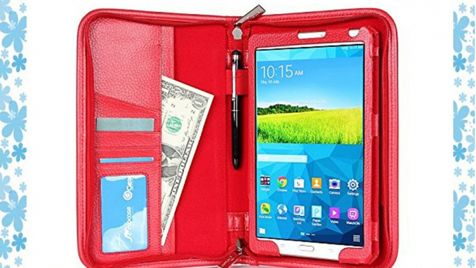 rooCASE Samsung Galaxy Tab S 8.4 Custodia Case - Portfolio esecutivo in pelle cuoio Smart Cover