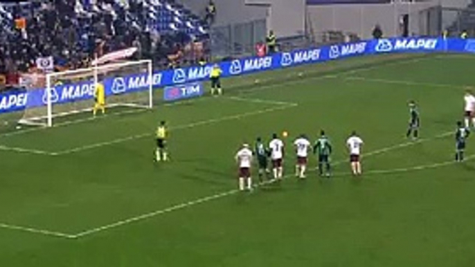 Berardi D. (Penalty missed) - Sassuolot0-1tAS Roma - 02.02.2016