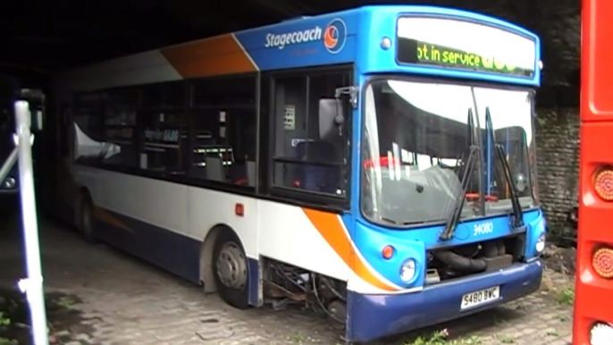 Stagecoach Manchester Hyde Road Bus Depot Visit On The 16/08/2014