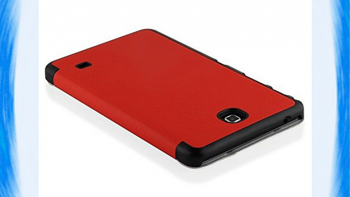 VEO | Funda Ultra Slim Para Samsung Galaxy TAB 4 7.0 Smart Case Ligera ROJO