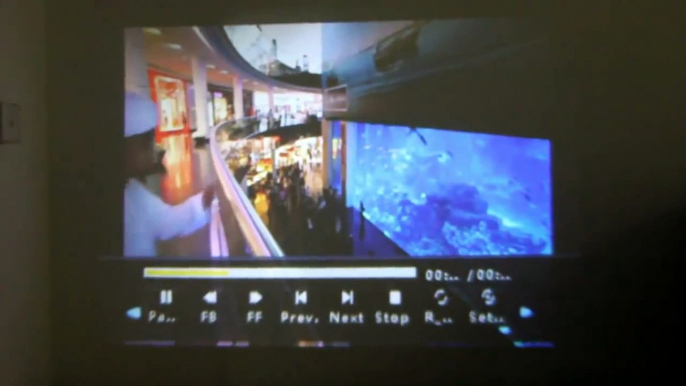 LED Multimedia Projector HD 1080P 180 Lumens Reviews