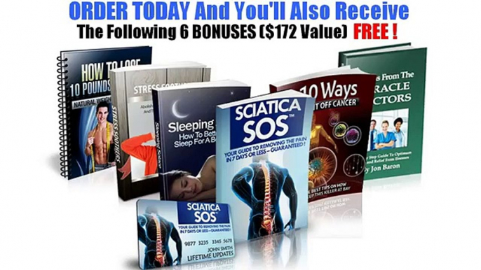 The Sciatica SOS Review + 6 FREE Bonuses