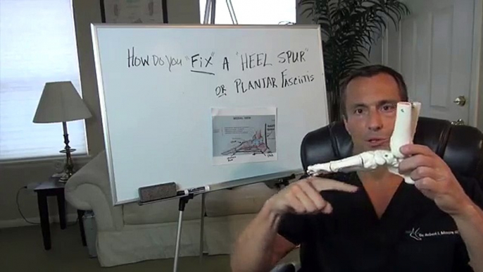 How do you fix plantar fasciitis - Heel Spur?