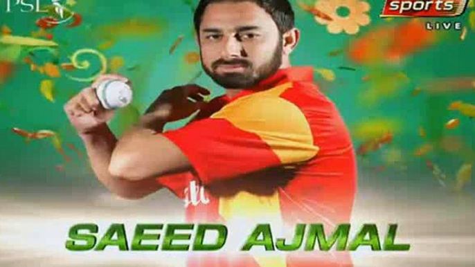 Saeed Ajmal Takes Wicket on First Ball on his Over