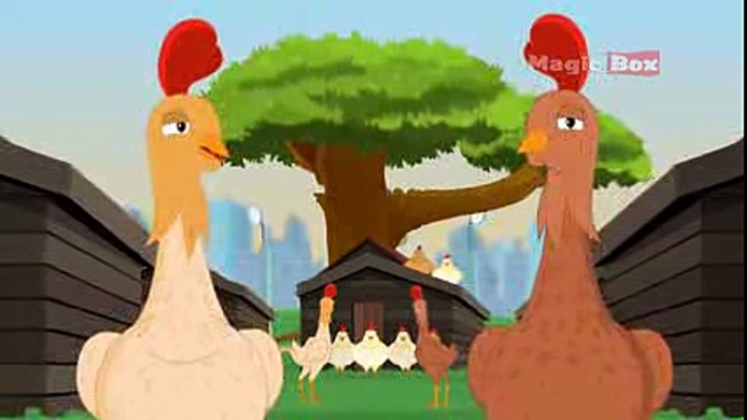 The Hens - Aesop's Fables In Hindi - Animated_Cartoon Tales For Kids -