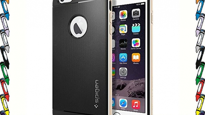 Spigen Funda para iPhone 6 Plus NEO HYBRID METAL - color Champagne SGP11071