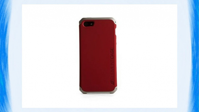 Element Case API5-1410-RS00 Solace - Carcasa rígida para iPhone 5 y 5S color rojo