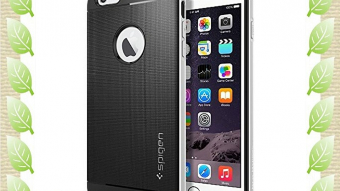 Spigen Funda para iPhone 6 Plus NEO HYBRID METAL - color Plata Satinada SGP11070