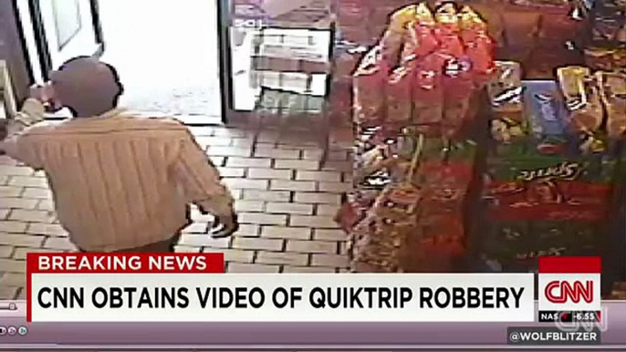 CCTV Video of Quiktrip robbery when Michael Brown shot at Fergus