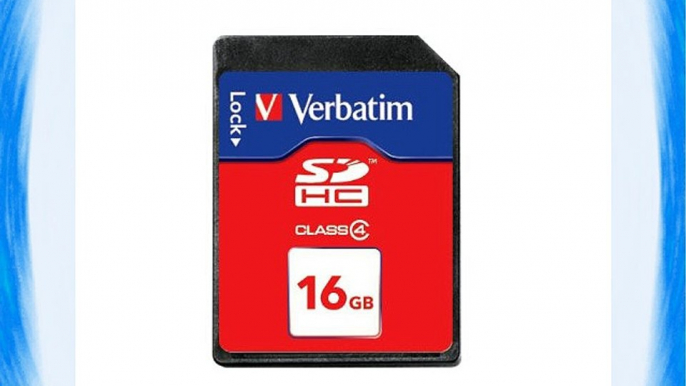 Verbatim 16GB SDHC - Tarjeta de memoria SDHC de 16 GB rojo