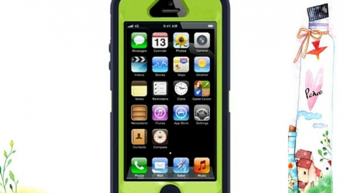 OtterBox Defender - Funda para móvil Apple iPhone 5 (resistente a rayones resistente a golpes)