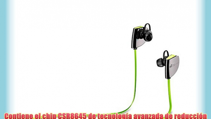 EC Technology Auriculares Bluetooth 4.1 Micr?fono Incorporado para Deportivos Anti-Sudor Tecnolog?a