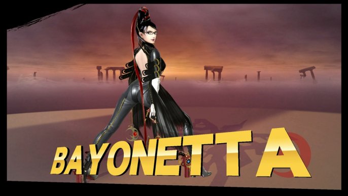 Super Smash Bros. Wii U/3DS - Bayonetta Gameplay