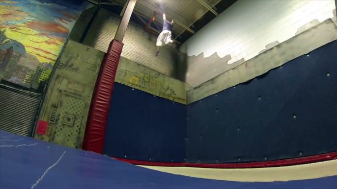 TOP THREE TRAMPOLINE TRICKS - PEOPLE ARE AWESOME