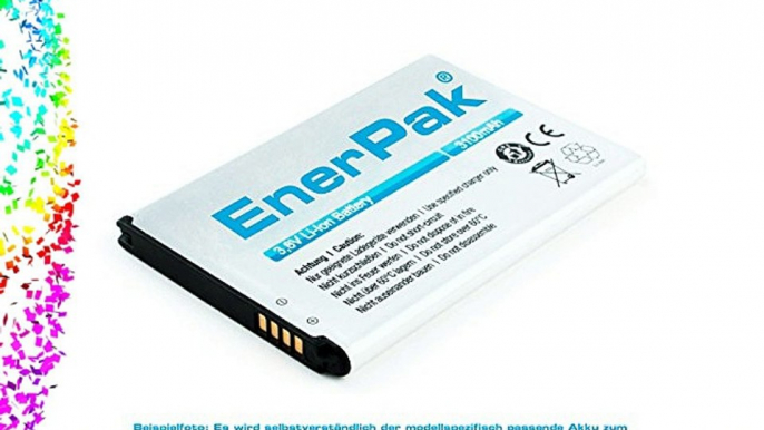 Batería de iones de litio enerpak 2395 mAh con NFC para antena Samsung i9301 GT-I9301 - Galaxy