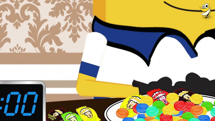 Warheads Challenge Minions Edition | Minions Banana Song VS Warheads Candy [HD]