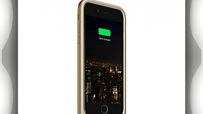 Mophie Juice Pack Plus - Carcasa con batería para Apple iPhone 6 3300 mAh color dorado