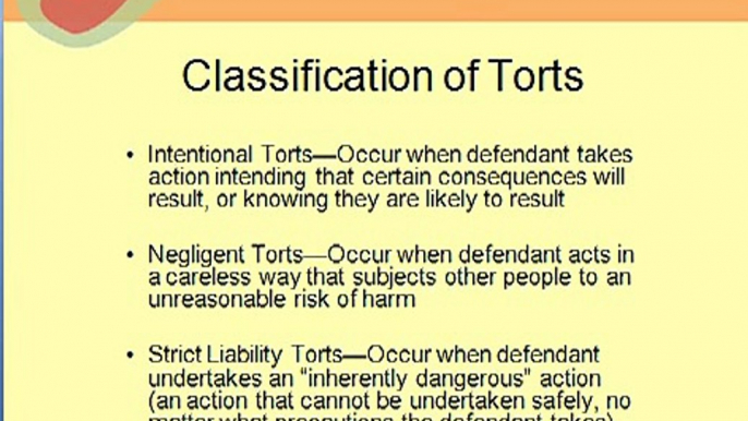 Tort Law