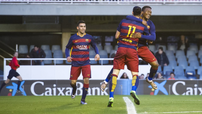 [HIGHLIGHTS] FUTBOL (2a B): FC Barcelona B-Olot (2-0)