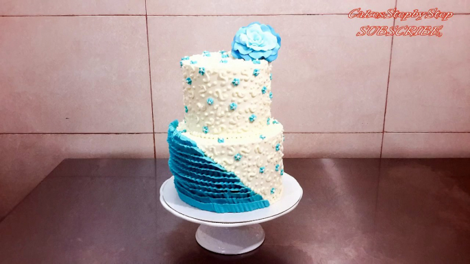 Buttercream Cake Decorating. Fast and Easy by CakesStepbyStep