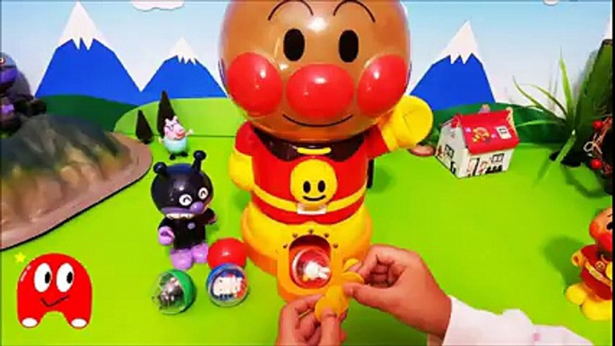 Anpanman toys anime❤Gacha Gacha animekids ANI Meki was without animation Anpanman Toy