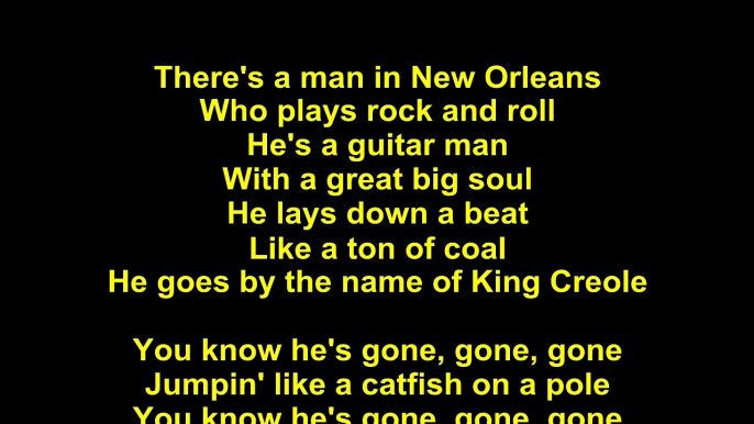 Elvis Presley – King Creole Lyrics