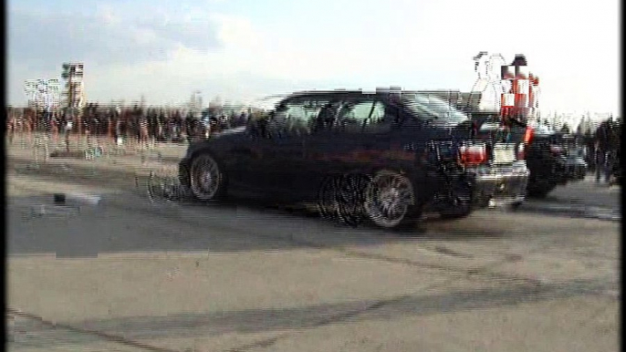 BMW E36 M3 Vs. BMW E36 M3 Drag Race