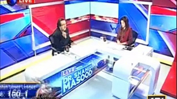 Dr Shahid Masood reveals a censered story of Reuters about IMF insult of Ishaq Dar